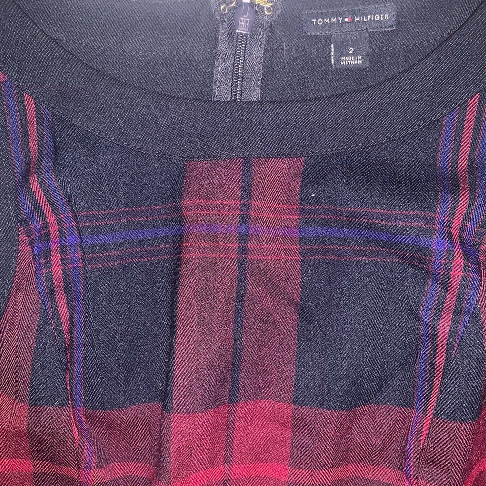 TOMMY HILFIGER PLAID DRESS